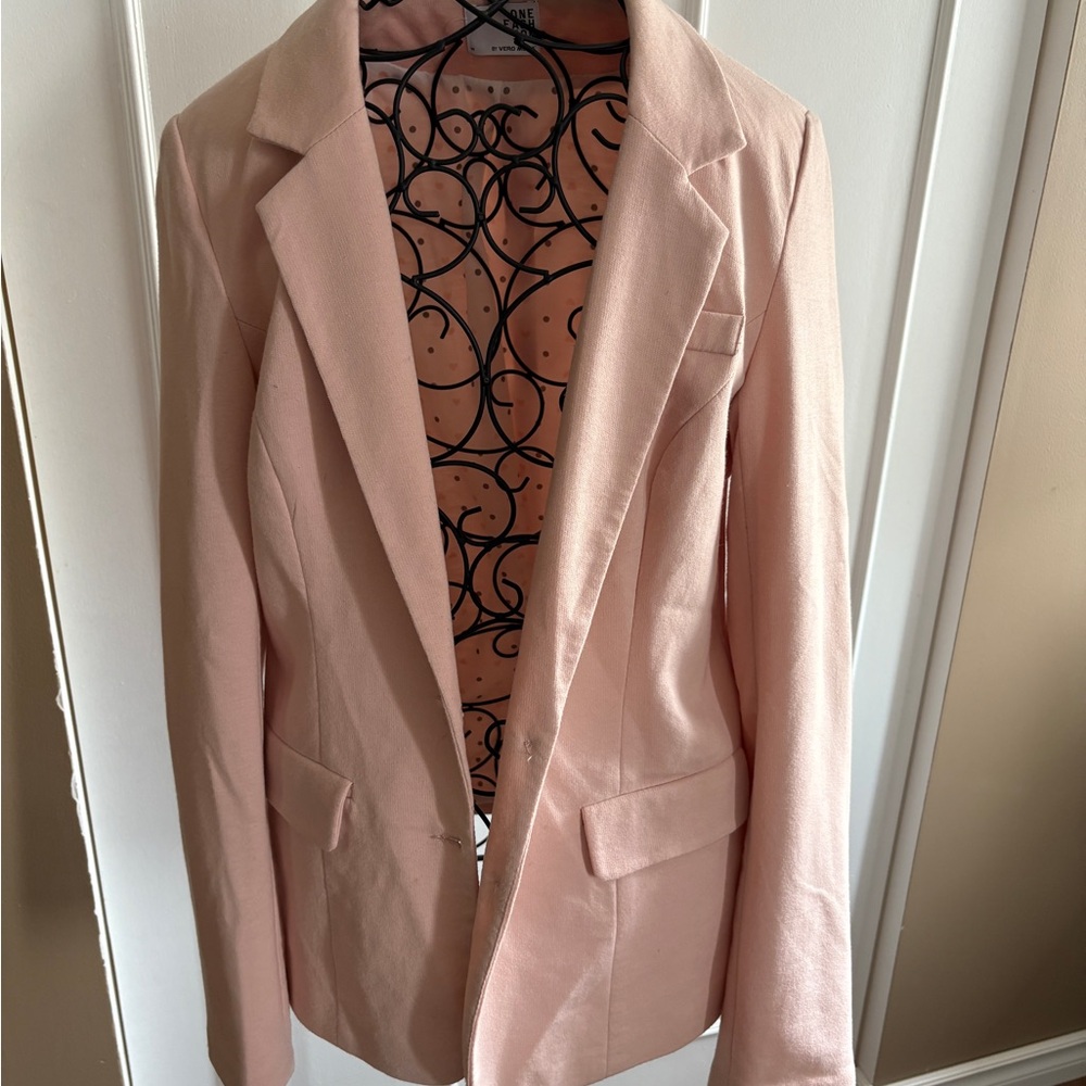Vero Moda Pink Blazer Lightweight Oversized Fit